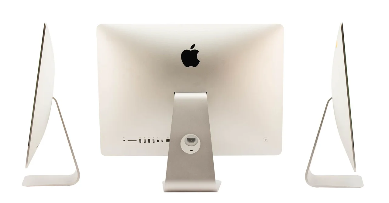 آل این وان آیمک 21.5 اینچ اپل Apple iMac A1418 Core i5 گرید بی سری اسلیم با موس و کیبورد