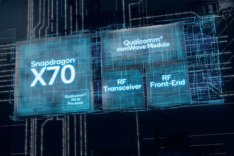 کوالکام از مودم 5G اسنپدراگون X70 مجهز به پردازنده هوش مصنوعی رونمایی کرد