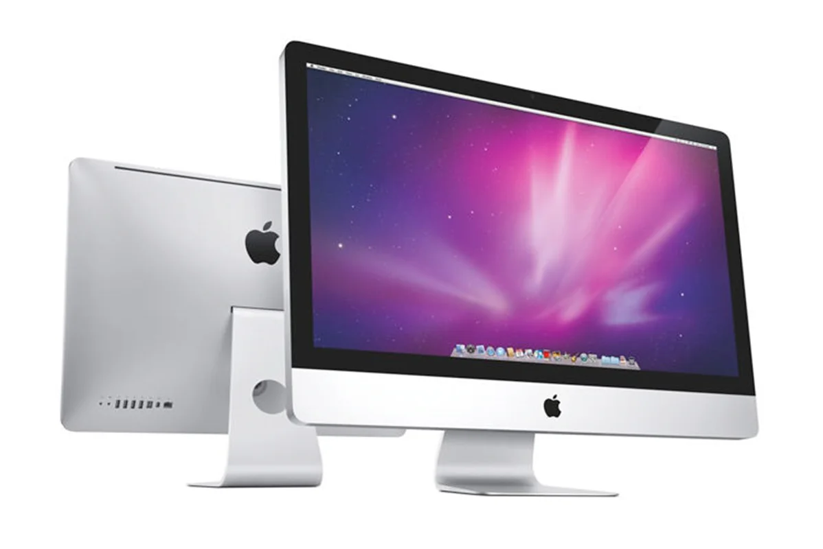 آل این وان 21 اینچ آی مک اپل پشت نقره ای Apple iMac A1311 Core 2 Dou