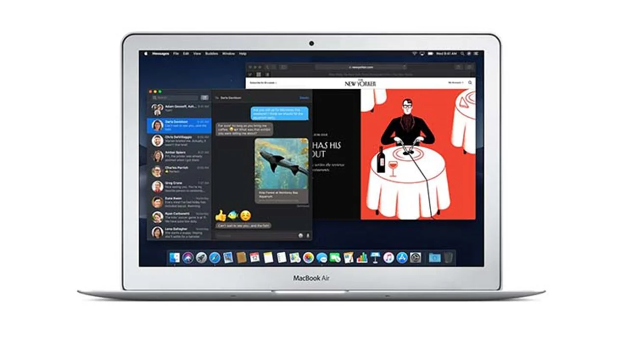 لپ تاپ 13 اینچی اپل مدل  MacBook Air 2017 i5 7th