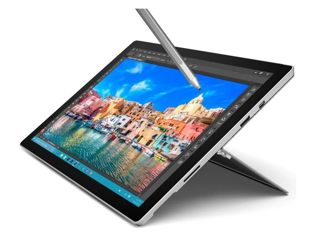 لپتاپ مایکروسافت سرفیس پرو Microsoft Surface Pro 4 با کیبرد و قلم